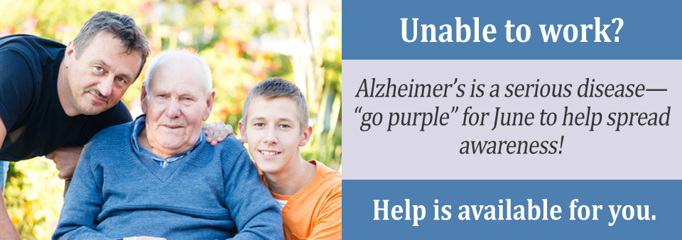 June Is Alzheimer's and Brain Awareness Month