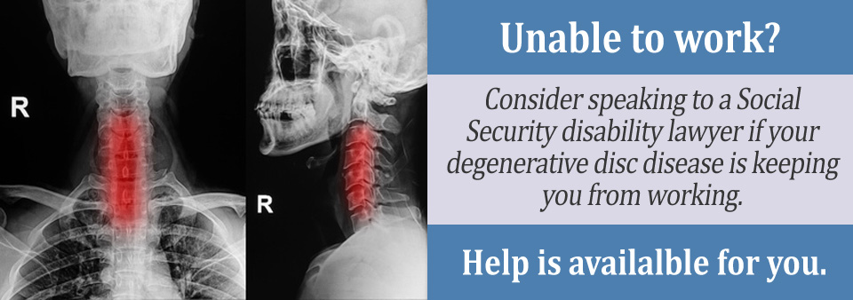 What Are the Benefits of Applying For SSDI Benefits With Degenerative Disc Disease?